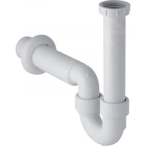 Geberit Accessoires - Siphon en tube pour &eacute;viers, sortie horizontale, d 50 mm 152.741.11.1