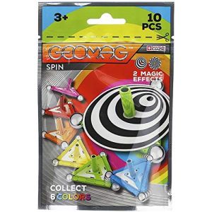Geomag Spinner multicolore 10 cha&icirc;nons