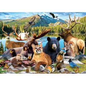 Master pieces Puzzle Les Rocheuses