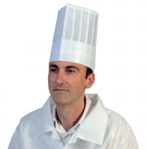 10 toques en viscose à usage unique, taille unique