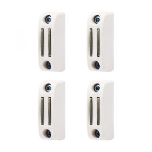 Store Menuiserie - 4 Bloqueurs de Manivelle, Magnétique, Blanc, pour Volet Roulant à Manivelle