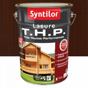 Syntilor Lasure Thp 8 ans chêne foncé satiné 5 l