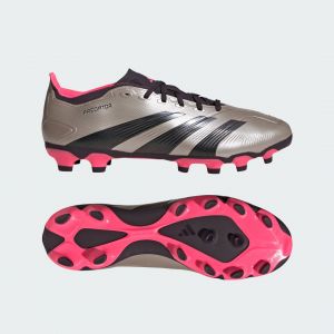Adidas Predator League MG Vivid Horizon - Argenté/Aurora Black/Turbo, pointure 40⅔ - ['Argenté'] - Taille 40⅔