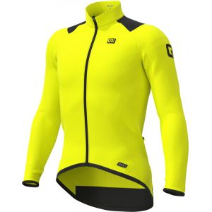 Alé Cycling R-EV1 Thermal LS Jersey Men, jaune S Maillots route