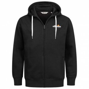 ELLESSE Klemerio Full Zip Hommes Veste en sweat à capuche SOP23857-Noir