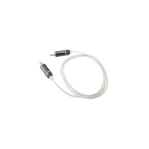 Real Cable Nano Sub - Câble Subwoofer RCA mâle/mâle plaqué or (10m)