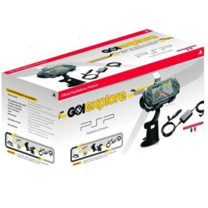 Sony GPS PSP + Go! Explore + berceau + adaptateur voiture