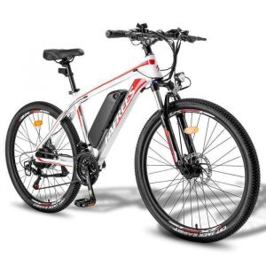 Fafrees 26 Hailong One Vélo Électrique 26¿ Moteur 250w Batterie 36v13ah Shimano 21 Vitesses Autonomie 100km, Vtt Électriques,Blanc