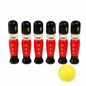 Jeu de quilles soldat enfant Rex London