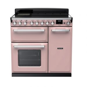 Falcon PIANO DE CUISSON ESTEL DELUXE TAB IND 90 CM ROSE PASTEL CHROME