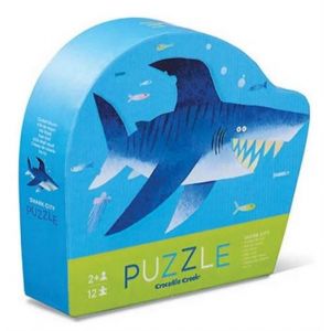 Crocodile creek 12 pcs Mini Puzzle/Shark