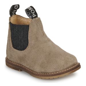 Pom d'Api Boots enfant BOB JOD ZIP Beige - Taille 28,29,30