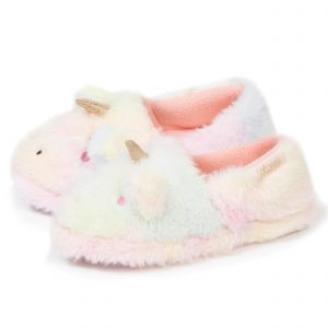 Isotoner Chaussons slippers Fille Licorne Multicolor