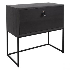 Image de Pomax Grande Console Métallique Noire OZIN