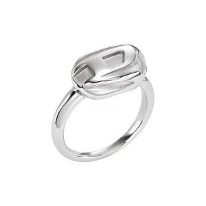 Diesel Bague pour hommes RING DX1485040 Acier inoxydable