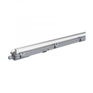 Kit de Réglette led IP65 + Tube Néon led 120cm T8 18W - Unité / Blanc Chaud Silumen