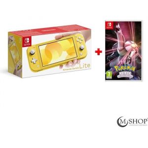 Nintendo Console Portable Switch Lite Jaune - Pok&eacute;mon - Blanc
