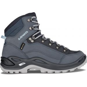 Lowa Renegade GTX Chaussures Mi-Hautes Femme, bleu EU 38 Chaussures trekking & randonnée