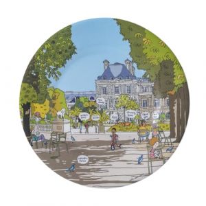 Petit Jour Assiette à dessert Jardin Du Luxembourg (x6)