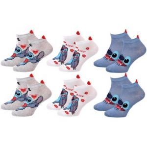 Chaussettes Pack Femme Lilo Et Stitch Pack De 6 Paires Sneaker 0543