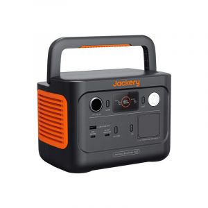 Jackery Explorer Portable Power Station 240 V2, 256Wh LiFeP04 Battery, 300W AC100W USB-C Output, Fast Full Charge 1H via APP, Solar