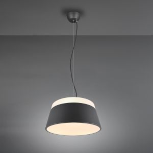 home24 Suspension Trio Leuchten BARONESS Anthracite, 3 lumières - Campagne/Scandinave - Intérieur - BARONESS - Délai de livraison moyen: 6 à 10 jours ouvrés. Port gratuit France métropolitaine et Belgique dès 100 €.