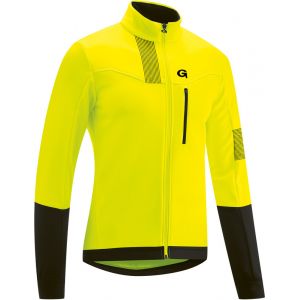 Gonso Valaff Veste Softshell Homme, jaune 3XL Vestes route