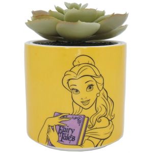 Articles De D&eacute;coration Disney de La Belle Et La B&ecirc;te - Pot &agrave; Plante - pour Unisexe - jaune