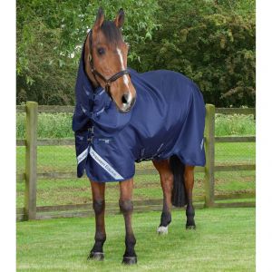 Couverture d'extérieur pour cheval avec couvre-cou classique Premier Equine Stratus 600D Series 0 g