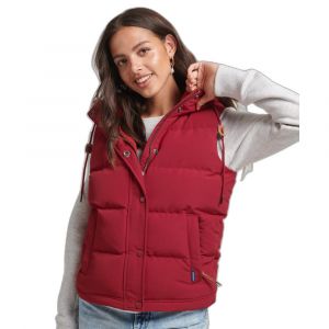Superdry Doudoune sans manches à capuche femme Everest