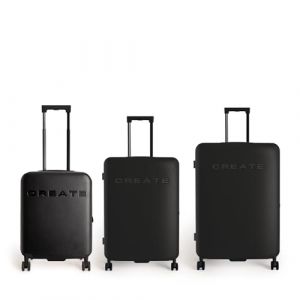 LUGGAGE STUDIO - Valise rigide en polycarbonate avec serrure TSA et roues multidirectionnelles