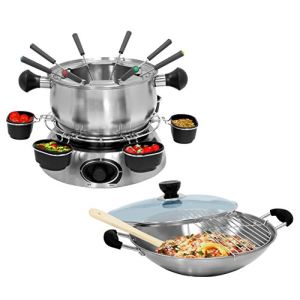 Triomph ETF2026 - Set fondue et wok pour 8 personnes