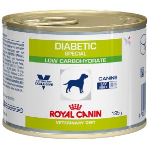 Image de Royal Canin Boîtes Veterinary Diet Chien Diabetic Special Low Carbohydrate Contenance : 12 boites de 410 g