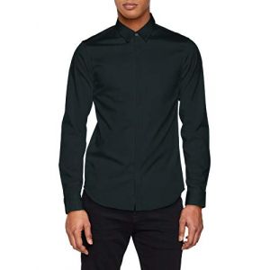 Armani Exchange Chemise slim unie Bleus - Taille 6