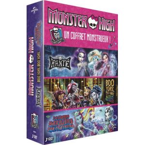 Coffret Monster High : Boo York + Hanté + La Grande Barrière des Frayeurs