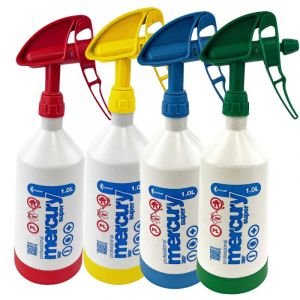 KWAZAR - Pulvérisateur manuel - MERCURY PRO - Lot de 4 pulvérisateurs de 1 L