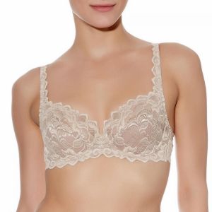 Soutien-gorge classique à armatures marron