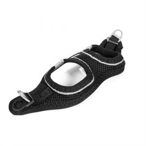 Gloria Harnais pour Chien Air Mesh Star Taille XXS 2426 cm Noir