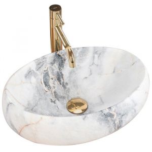 Réa Vasque À Poser Lavabo Linda Granit Mat
