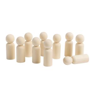 Eduplay Personnes en bois set de 10 moyens