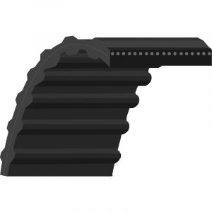 Universel Courroie crantée double denture 5/8- L: 64-1/2 adaptable JOHN DEERE pour machines LX255, LX277, LX279, LX288, LX277AWS, LX280, LX289