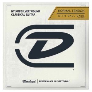 Dunlop DCV100NB - Jeu de cordes guitare classique &agrave; boule - Tirant normal