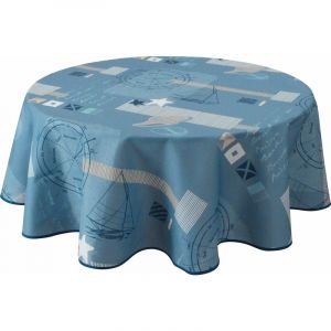 Nappe Anti-taches Marin - Ronde 160 cm