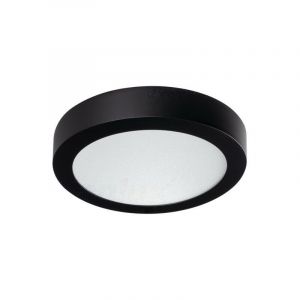 Kanlux Downlight LED 18W rond ?215mm Noir - Blanc Chaud 3000K