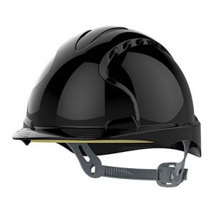JSP safety Casque Evo2 ventilé, glissière, Noir AJF030-001-100