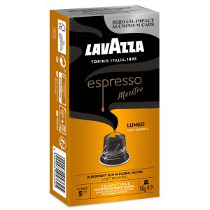 Image de Lavazza Caf{ capsules Compatibles Nespresso Espresso maestro lungo