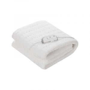 Medisana Chauffe Matelas - Chauffant Confort Surmatelas extra moelleux en polaire hu 672 - Chauffe-lit - 4 reglages - 3 minuteries - Lavable