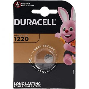 Duracell CR1220 Lot de 2 Unit&eacute;