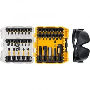 Dewalt DT70733T Coffret d'embouts 38 pieces Toughcase+lunettes