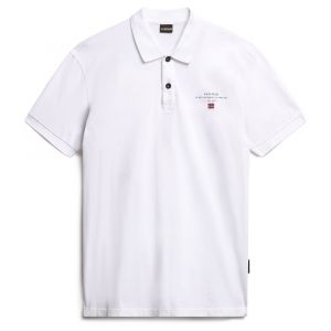 Napapijri Polo Manche Courte Elbas S Bright White 002